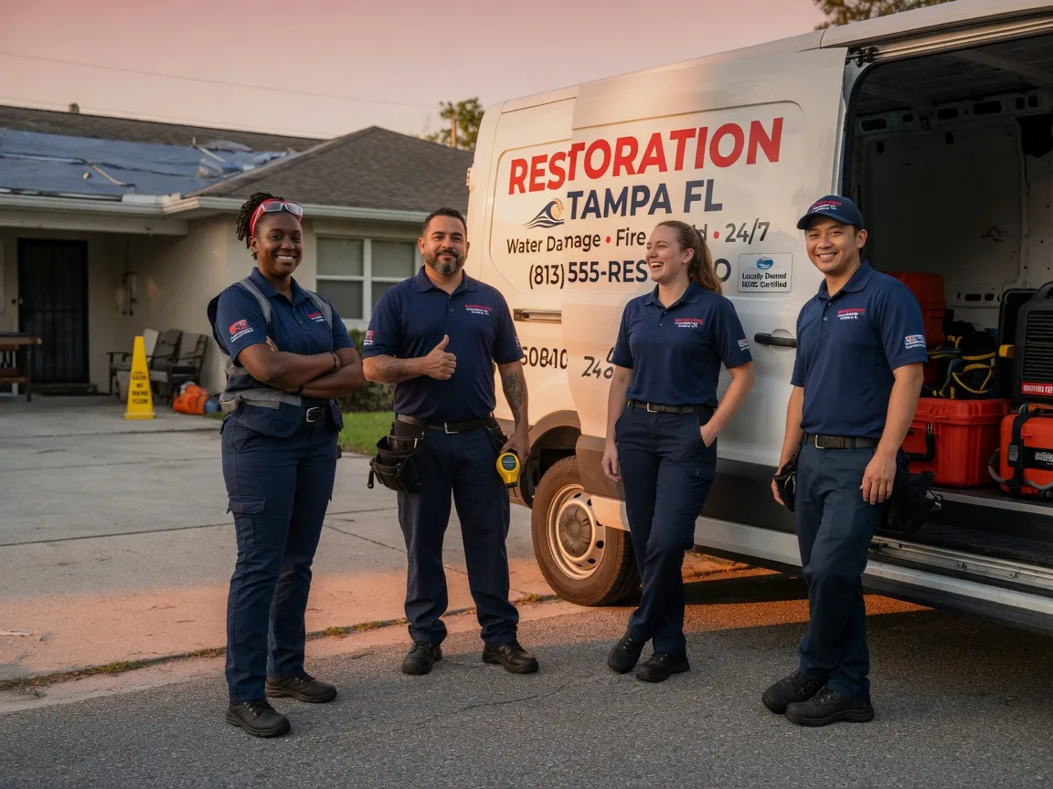 Water Damage Restoration company in Coloma, MI